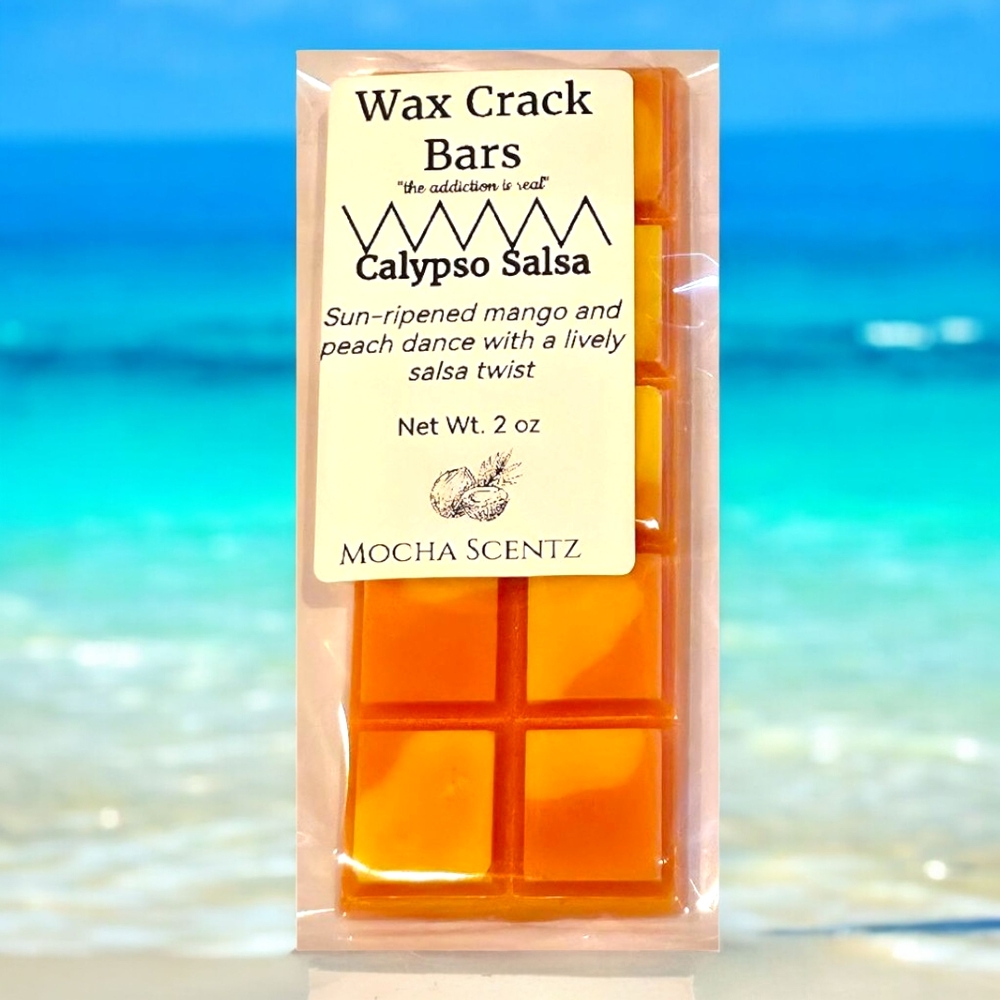 Calypso Salsa Wax Crack Bars - Orange